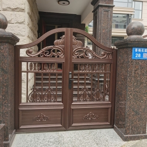 铝艺系列：铝艺围墙大门