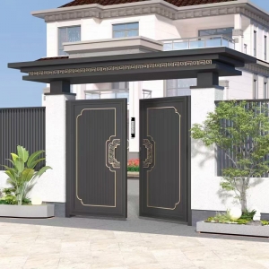 铝艺系列：铝艺围墙大门