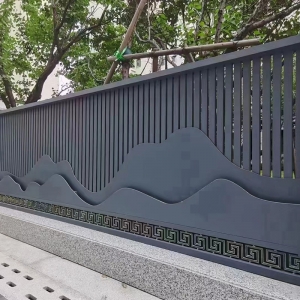 庭院铝艺门