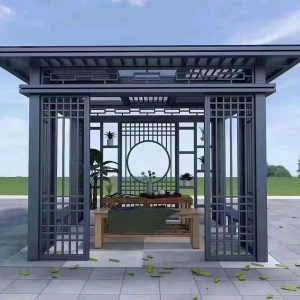 庭院铝艺门