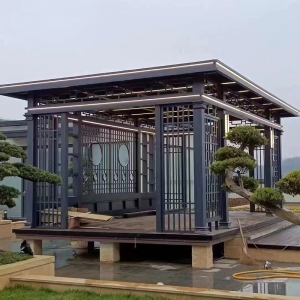 庭院铝艺门