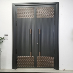 不锈钢系列：精雕门